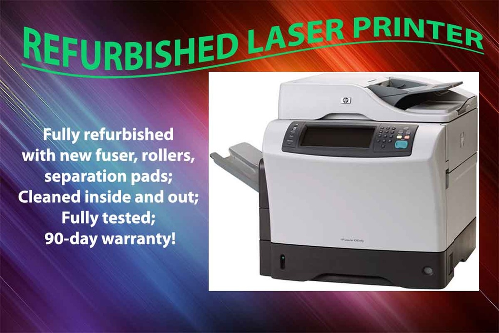 Renewed HP LaserJet 4345MFP 4345 Q3942A All-in-One Machine w/90-Day Warranty