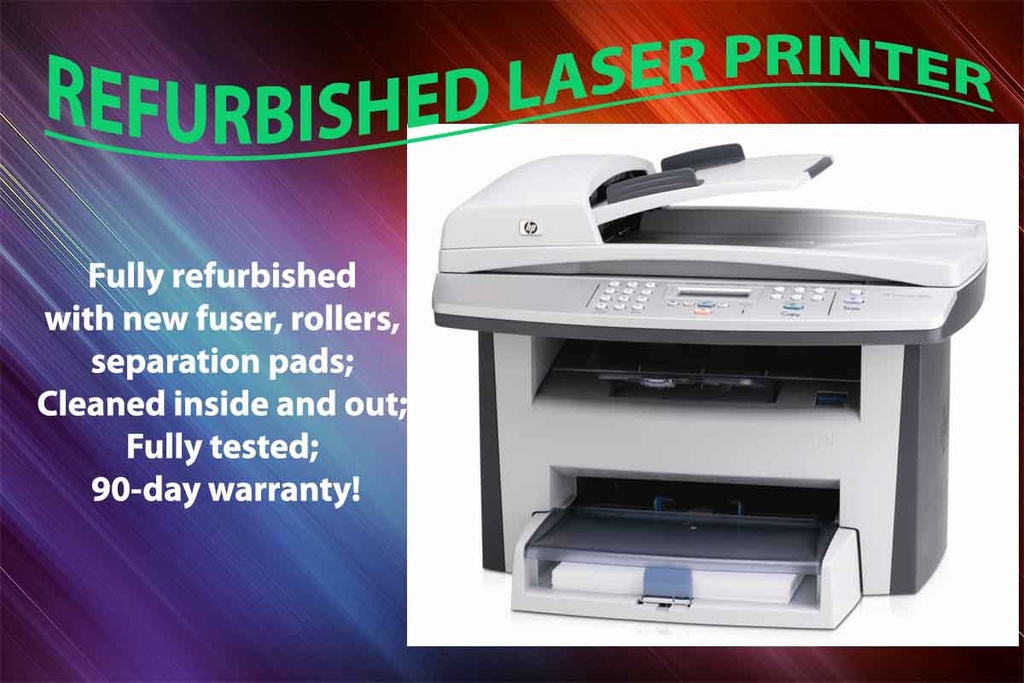 Renewed HP LaserJet 3055 Laser All-in-One Machine Q6503A USB|Network  With 90 Days Warranty